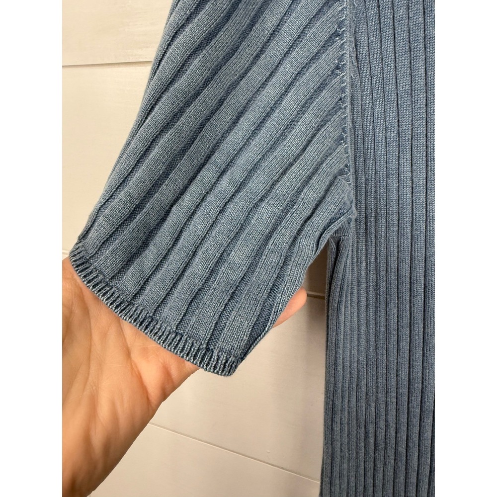 Daily Practice MORRIS SWEATER MIDI PLUS DRESS ANTHROPOLOGIE WOMEN 3X BLUE - Picture 4 of 10